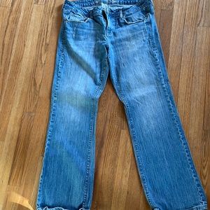 American Eagle boot cut jeans.  Size 14